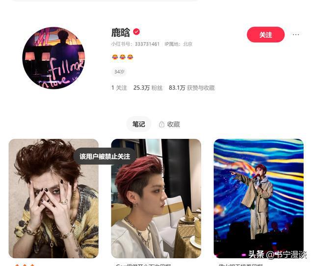 關于鹿晗全平臺賬號被禁止關注的問題，我無法確定具體的情況，因為社交媒體平臺的運營方可能會因為各種原因對用戶賬號進行操作。，一般來說，如果用戶違反了平臺的規(guī)定，例如發(fā)布了不當言論、惡意攻擊他人、傳播虛假信息等行為，平臺可能會采取相應的措施，包括限制賬號功能、禁止關注等。，如果您想了解具體情況，建議您直接聯(lián)系相關的社交媒體平臺或者查找相關的官方公告。同時，作為用戶，我們也應該遵守平臺的規(guī)定，保持良好的網(wǎng)絡素養(yǎng)，共同維護良好的網(wǎng)絡環(huán)境。