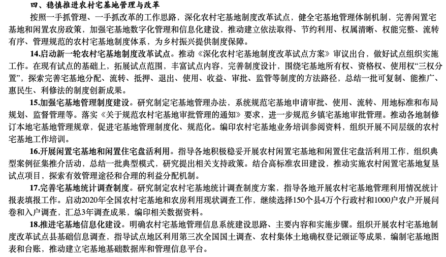 新一輪農(nóng)村宅基地制度改革試點(diǎn)