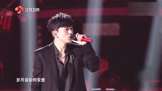 張杰跨年唱"天下" 氛圍太好了