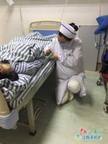 護(hù)士上門輸液卻被打成腦震蕩