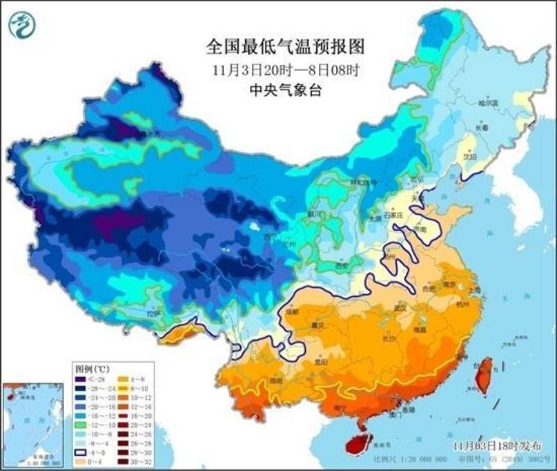 澳門一白虎板72684aCOm,上海本周或迎年度首個(gè)寒潮預(yù)警
